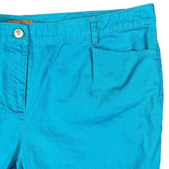 Peck & Peck Pants Womens 16 Work Office Capsule Everyday Casual Minimal Stretch - Picture 3 of 12